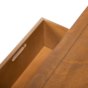 Landers 6 Drawer Storage Unit Honey Brown Wood STG5700C