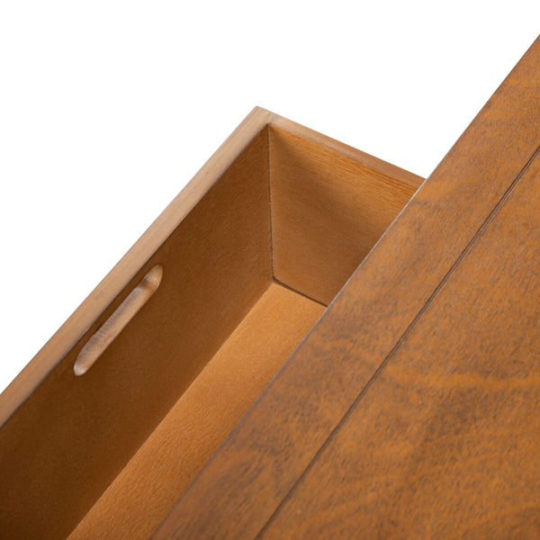 Landers 6 Drawer Storage Unit Honey Brown Wood STG5700C