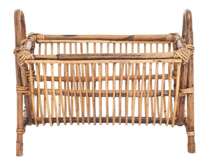 Safavieh Jove Newspaper Rack Honey Brown Wash Rattan STG6500A