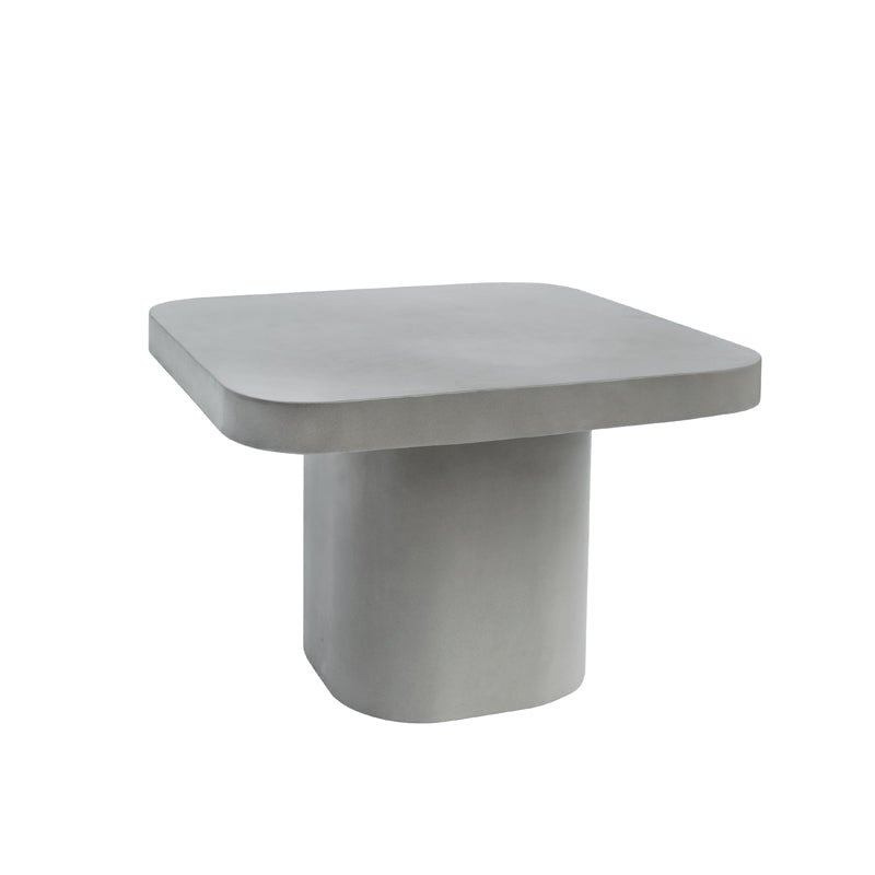 VIG Furniture Modrest Flores Modern Grey Concrete End Table VGLBSTIN-CF60