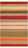 Striped STK317 Hand Woven Rug