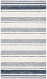 Striped Kilim 502 Hand Woven Cotton Contemporary Rug