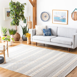 Striped Kilim Hand Woven Rug | 90% Cotton & 10% Wool | Stylish and Durable Home Décor from India