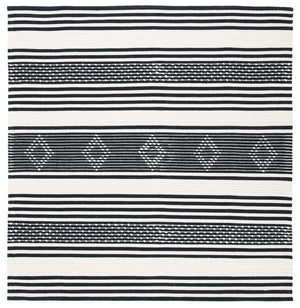 Striped Kilim Hand Woven Rug | 90% Cotton & 10% Wool | Stylish and Durable Home Décor from India