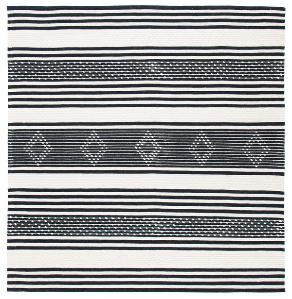 Striped Kilim Hand Woven Rug | 90% Cotton & 10% Wool | Stylish and Durable Home Décor from India
