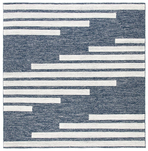 Striped Kilim Hand Woven Rug – Luxurious 90% Cotton & 10% Wool for a Cozy, Elegant Home Décor