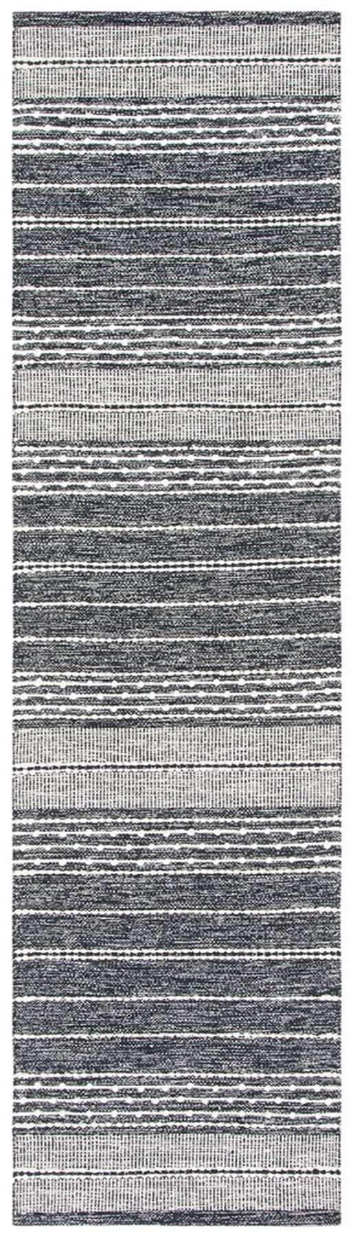Striped Kilim Hand Woven Rug - Luxurious 90% Cotton & 10% Wool, Perfect for Any Home Decor Style