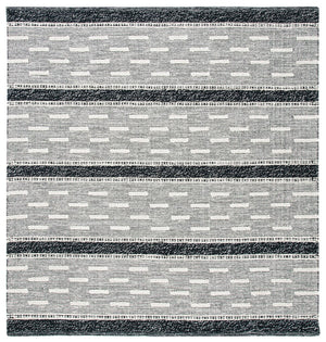 Striped Kilim 518 Hand Woven Cotton Pile Rug - Stylish, Durable, and Ethically Crafted Home Decor