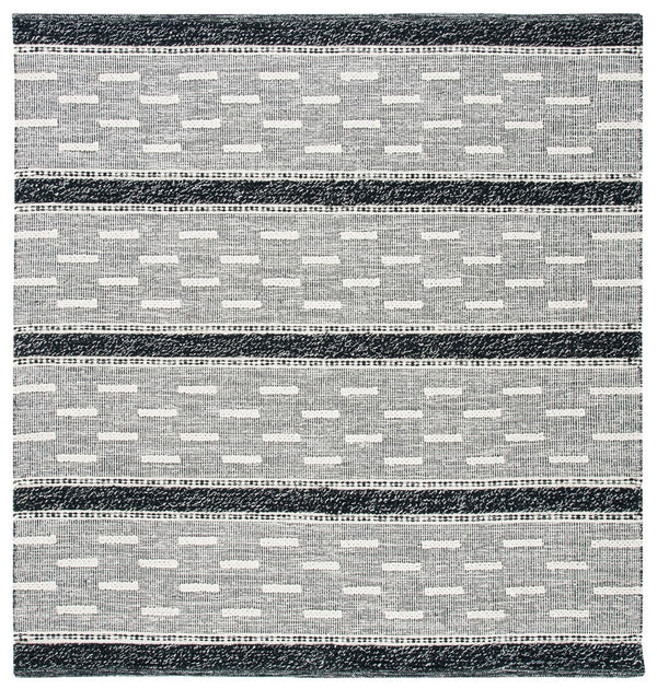 Striped Kilim 518 Hand Woven Cotton Pile Rug - Stylish, Durable, and Ethically Crafted Home Decor