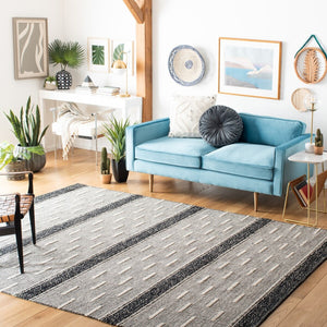 Striped Kilim 518 Hand Woven Cotton Pile Rug - Stylish, Durable, and Ethically Crafted Home Decor