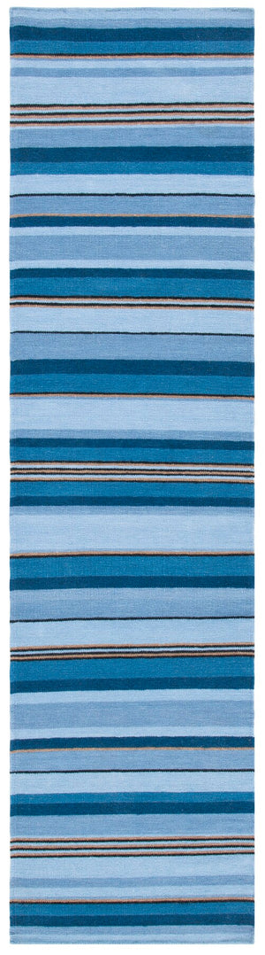 Safavieh Striped Kilim 601 Hand Loomed 80% Wool and 20% Cotton Contemporary Rug STK601M-9