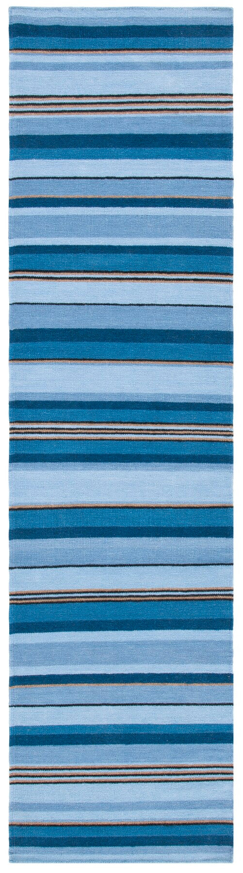 Safavieh Striped Kilim 601 Hand Loomed 80% Wool and 20% Cotton Contemporary Rug STK601M-9