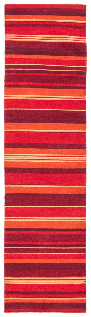 Safavieh Striped Kilim 601 Hand Loomed 80% Wool and 20% Cotton Contemporary Rug STK601Q-9