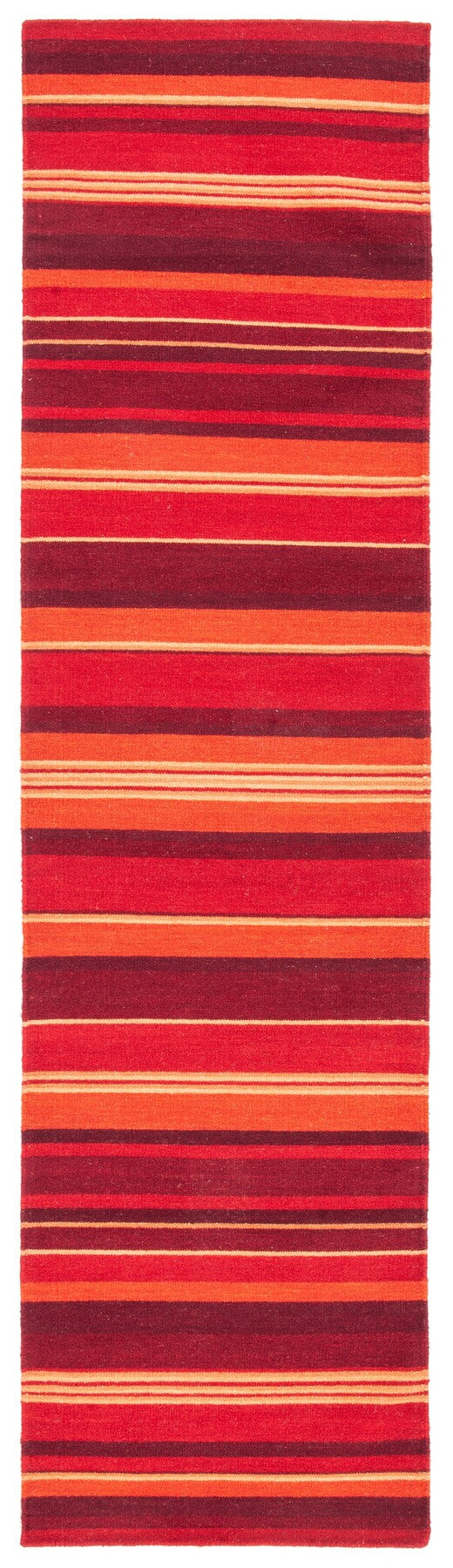 Safavieh Striped Kilim 601 Hand Loomed 80% Wool and 20% Cotton Contemporary Rug STK601Q-9
