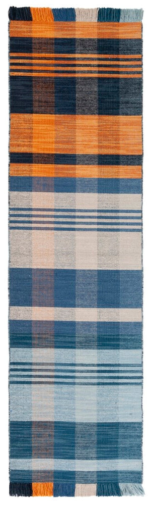 Safavieh Striped Kilim 708 Flat Weave 95% Wool and 5% Cotton Contemporary Rug STK708P-9