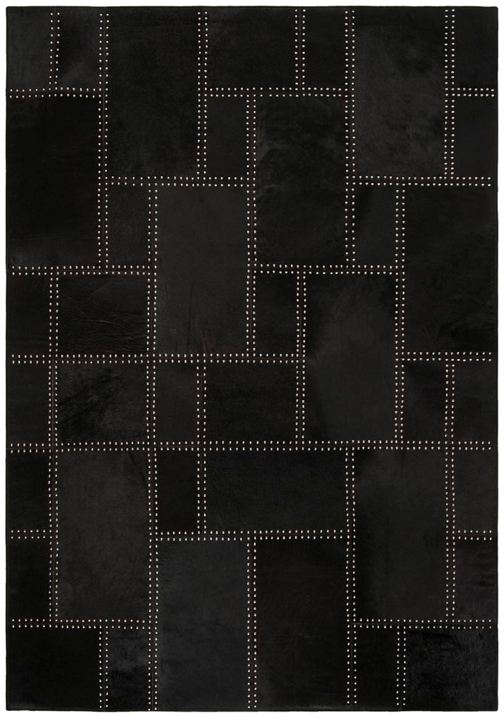 Safavieh Studio Leather 174 Hand Woven Leather with Felt Rug STL174Z-9