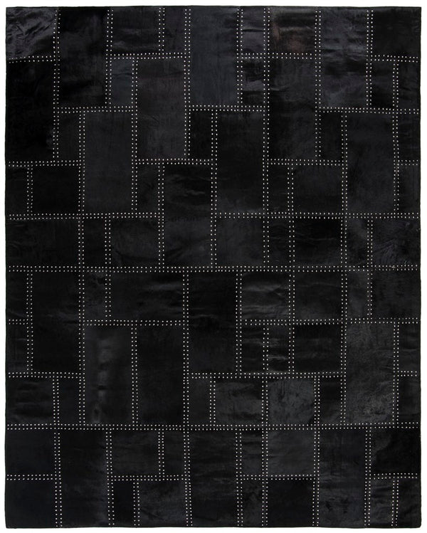 Safavieh Studio Leather 174 Hand Woven Leather with Felt Rug STL174Z-9