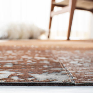 Safavieh Studio Leather 185 Hand Woven Hair on Leather Rug STL185T-8