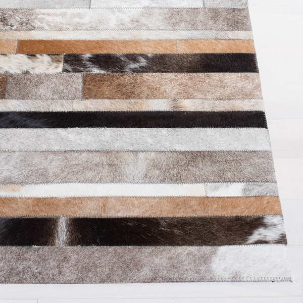 Safavieh Studio Leather 215 Hand Woven Leather Rug STL215A-8