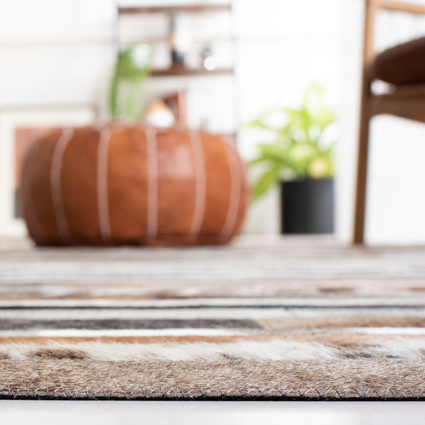 Safavieh Studio Leather 215 Hand Woven Leather Rug STL215A-8