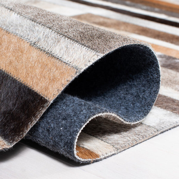 Safavieh Studio Leather 215 Hand Woven Leather Rug STL215A-8