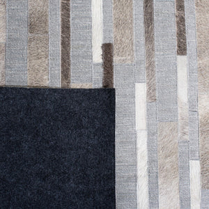 Safavieh Studio Leather 222 Hand Woven Leather and Viscose Rug STL222A-8