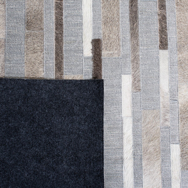 Safavieh Studio Leather 222 Hand Woven Leather and Viscose Rug STL222A-8