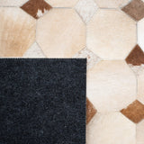 Studio Leather 228 100% Hair On Leather Pile Flat Weave Rug