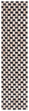 Safavieh Studio Leather 232 Flat Weave Hair on Leather Rug STL232Z-8