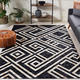 Safavieh Studio Leather 233 Flat Weave Hair on Leather Rug STL233Z-8