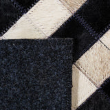 Safavieh Studio Leather 233 Flat Weave Hair on Leather Rug STL233Z-8