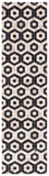 Safavieh Studio Leather 234 Flat Weave Hair on Leather Rug STL234Z-8