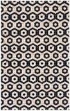 Studio Leather 234 Flat Weave Hair on Leather Rug