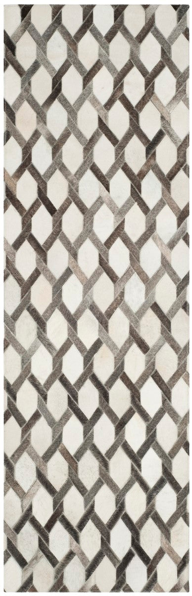Studio Hand Woven Leather Rug - Fashion-Forward, Textural Art for Mode