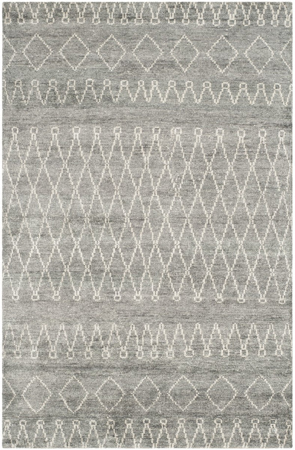 Safavieh Stone Wash 312 Hand Knotted Bamboo Silk Rug STW312A-1SQ