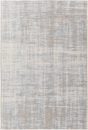 Santa Cruz STZ-6013 Modern Polypropylene Rug STZ6013-5477 Sky Blue, Pale Blue, Taupe, Cream 100% Polypropylene 5'3" x 7'7"