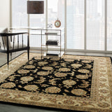 Nourison Nourison 2000 2022 Persian Handmade Tufted Indoor Area Rug Black 9'9" x 13'9" 99446720818