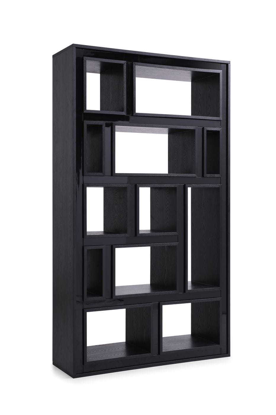 VIG Furniture Modrest Suffolk - Contemporary Black Ash Bookcase VGVCBF-003-7