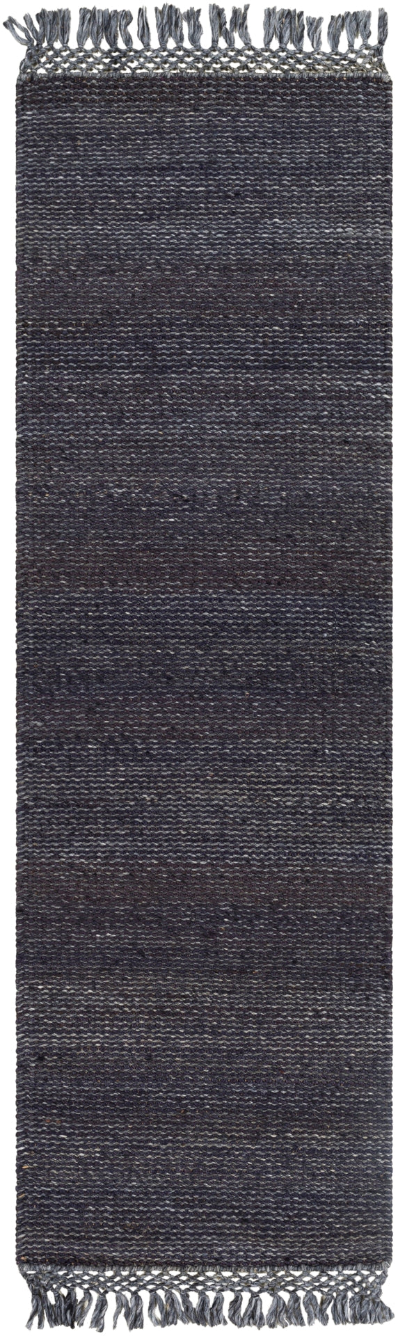Southampton SUH-2300 Modern Jute, Recycled PET Yarn Rug SUH2300-81012 Navy, Medium Gray 60% Jute, 40% Recycled PET Yarn 8'10" x 12'