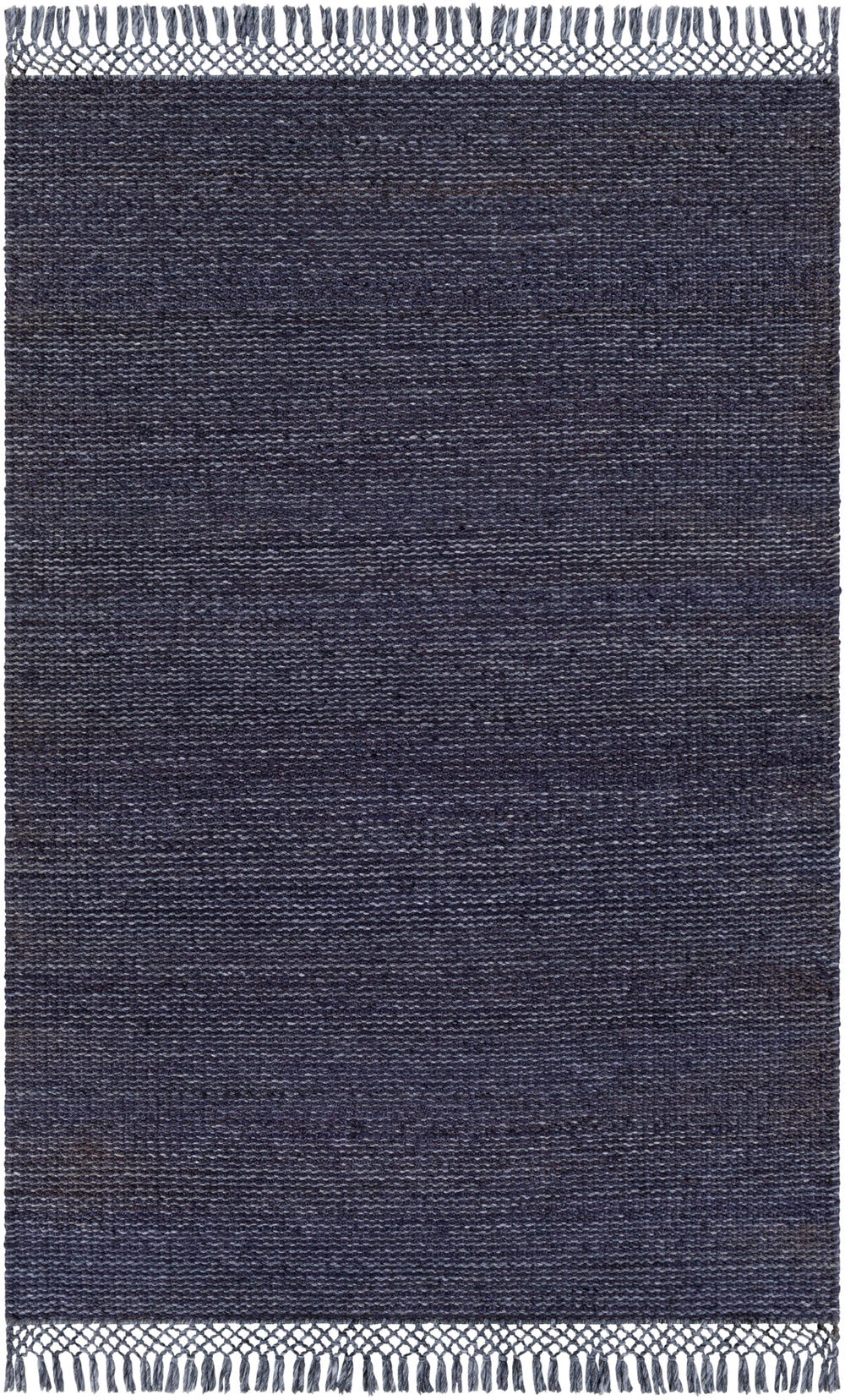 Southampton SUH-2300 Modern Jute, Recycled PET Yarn Rug SUH2300-81012 Navy, Medium Gray 60% Jute, 40% Recycled PET Yarn 8'10" x 12'
