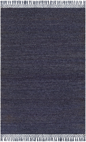 Southampton SUH-2300 Modern Jute, Recycled PET Yarn Rug SUH2300-81012 Navy, Medium Gray 60% Jute, 40% Recycled PET Yarn 8'10" x 12'