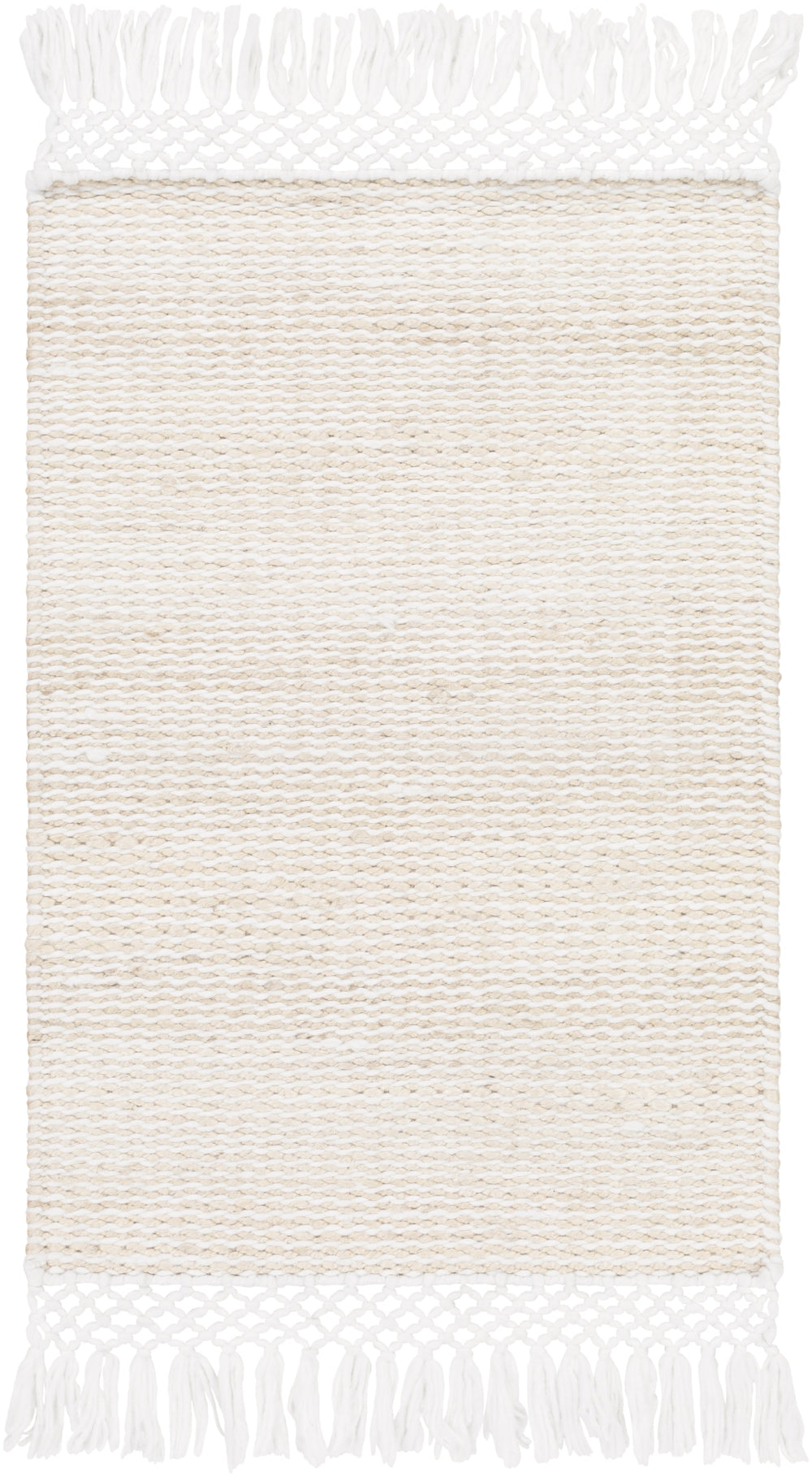 Southampton SUH-2304 Modern Jute, Recycled PET Yarn Rug SUH2304-81012 White, Cream 60% Jute, 40% Recycled PET Yarn 8'10" x 12'