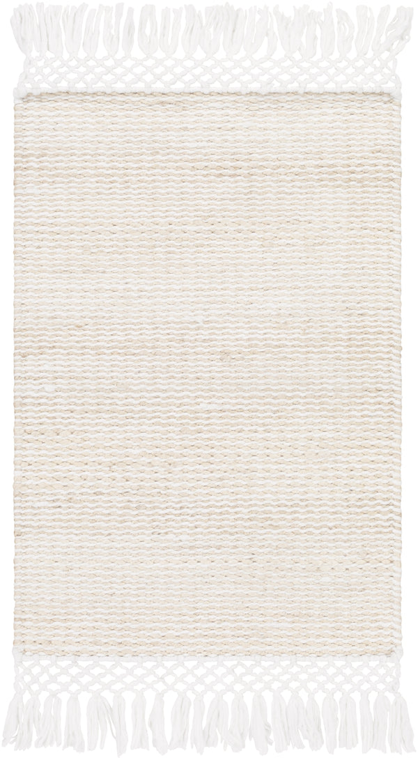 Southampton SUH-2304 Modern Jute, Recycled PET Yarn Rug SUH2304-81012 White, Cream 60% Jute, 40% Recycled PET Yarn 8'10" x 12'