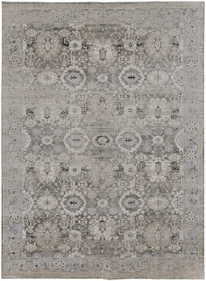 Macklaine 39FUF Polyester / Polypropylene Machine Made Distressed Rug