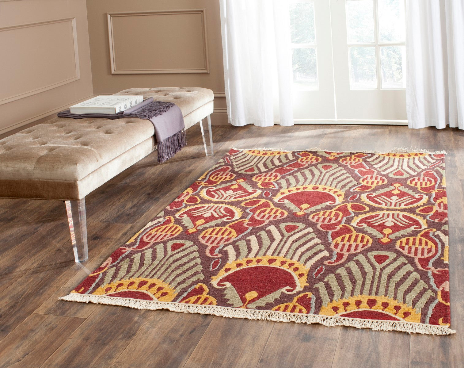 Sumak SUM438 Rug - Luxurious Wool Pile Design for Elegant Home Décor a