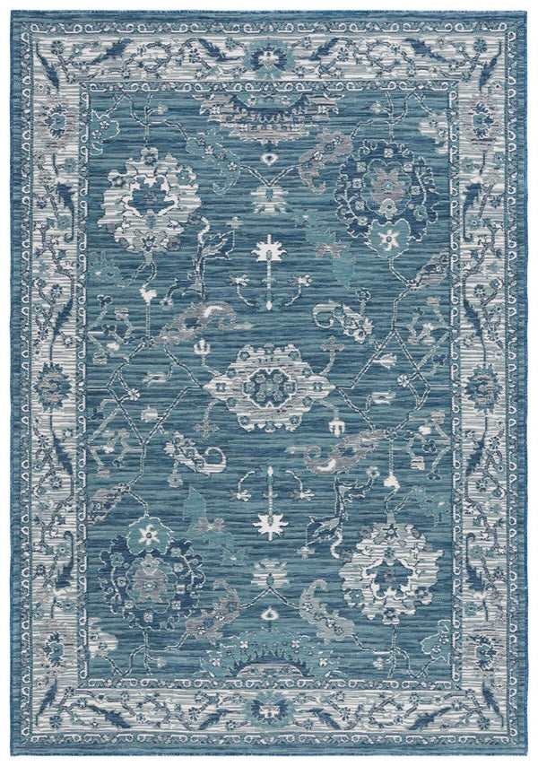 Safavieh Sunrise 624 Flatweave Indoor / Outdoor Rug Grey / Blue Ivory 8' x 10'