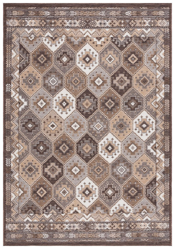 Safavieh Sunrise 630 Flatweave Indoor / Outdoor Rug Ivory / Beige Brown 8' x 10'