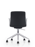 VIG Furniture Modrest Sundar - Modern White Mid Back Conference Office Chair VGFUFK004-B11-BLK-OC