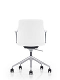 VIG Furniture Modrest Sundar - Modern Grey Mid Back Conference Office Chair VGFUFK004-B11-WHT-OC