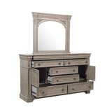 Pulaski Furniture Kingsbury Dresser and Mirror P167-BR-K7-PULASKI P167-BR-K7-PULASKI